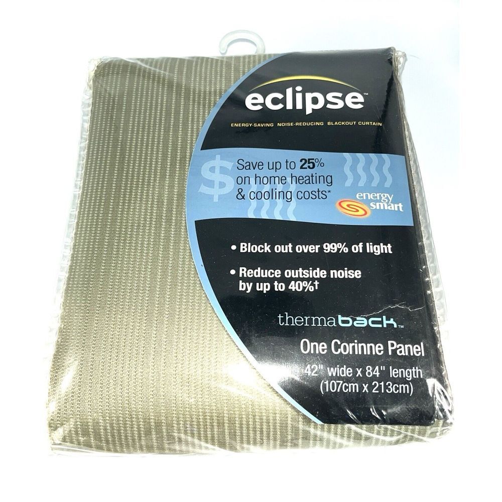 Eclipse Energy Smart Black Out Curtain One Corinne Panel 42 X 84